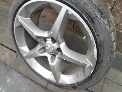 Vauxhall Astra H Zafira B Penta Grey Alloy Wheel Tyre